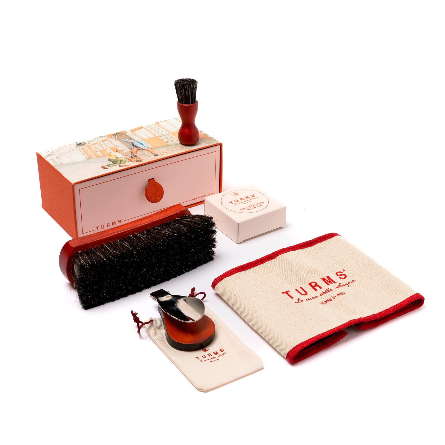 Schuhpflege-Set für Glattleder "Basic Calf Kit" - Handarbeit